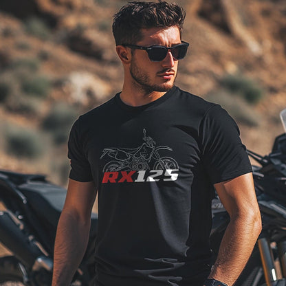 Aprilia RX 125 Inspired T-Shirt - Motorcycle Tee Shirt for Riders