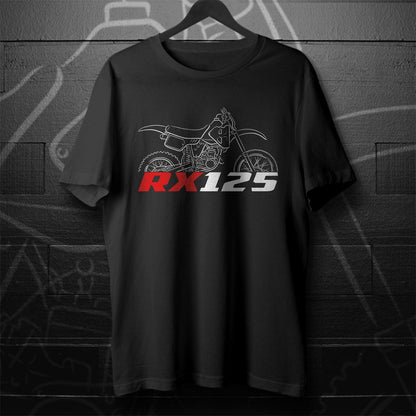 Aprilia RX 125 Inspired T-Shirt - Motorcycle Tee Shirt for Riders