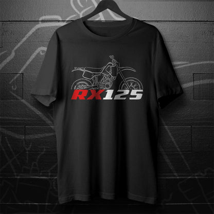 Aprilia RX 125 Inspired T-Shirt - Motorcycle Tee Shirt for Riders