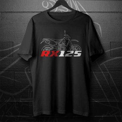 Aprilia RX 125 Inspired T-Shirt - Motorcycle Tee Shirt for Riders