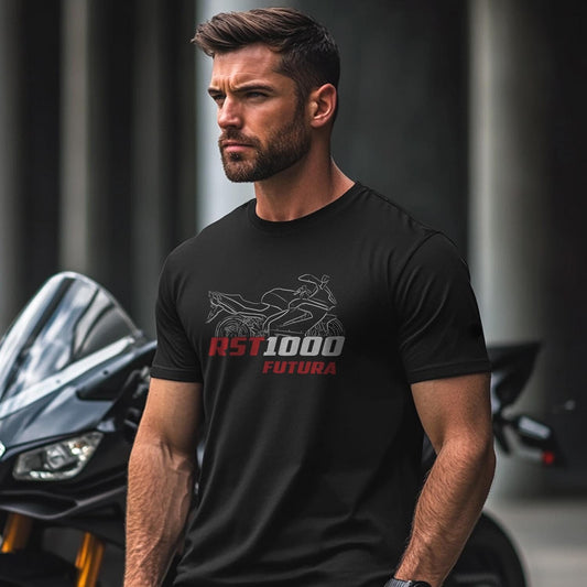 Aprilia RST1000 Futura Inspired T-Shirt - Motorcycle Tee Shirt for Riders