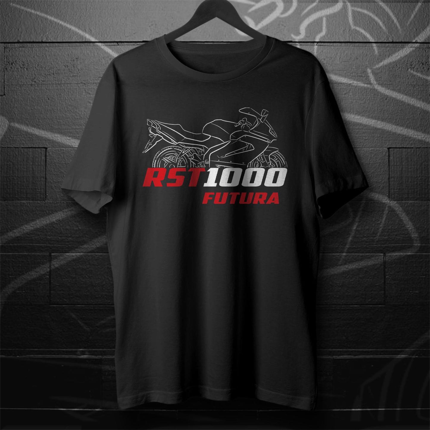 Aprilia RST1000 Futura Inspired T-Shirt - Motorcycle Tee Shirt for Riders