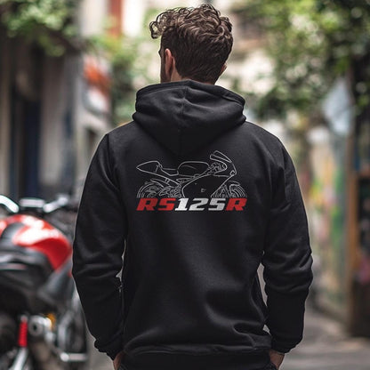 Aprilia RS125R Inspired Hoodie - Motorcycle Sweatshirt for Riders