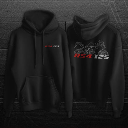 Aprilia RS4 125 Inspired Hoodie - Motorcycle Sweatshirt for Riders