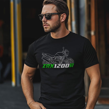Kawasaki ZRX1200R Inspired T-Shirt - Motorcycle Tee Shirt for Riders