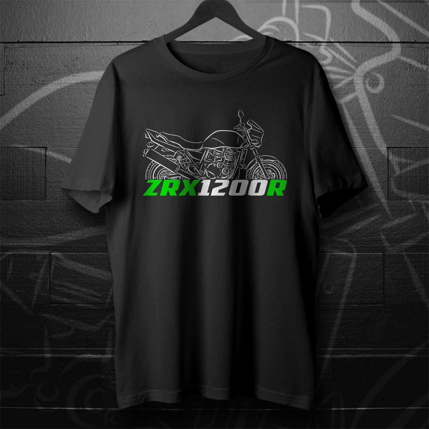 Kawasaki ZRX1200R Inspired T-Shirt - Motorcycle Tee Shirt for Riders