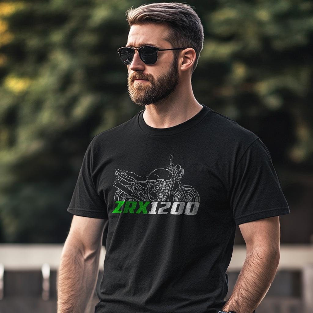 Kawasaki ZRX1200 Inspired T-Shirt - Motorcycle Tee Shirt for Riders
