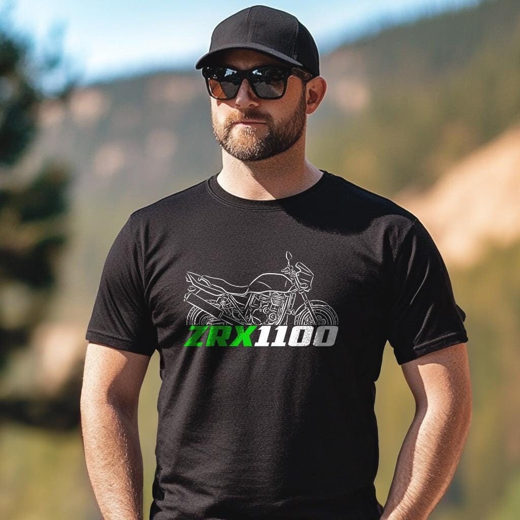 Kawasaki ZRX 1100 T-Shirt - Motorcycle Tee Shirt for Riders