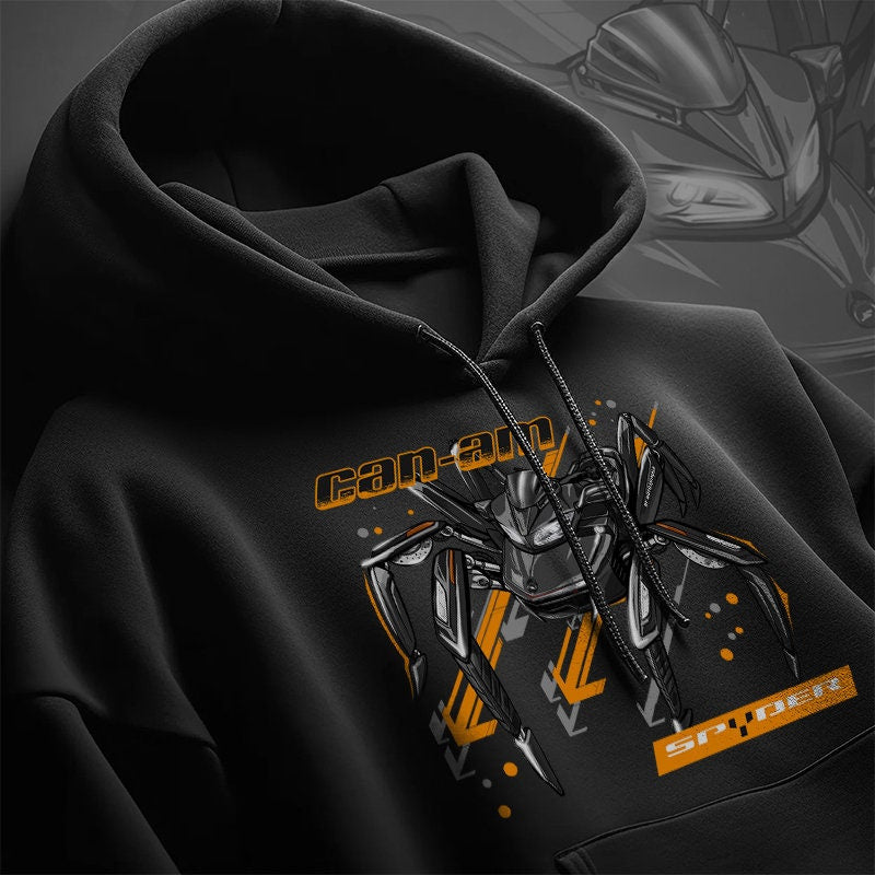 Can-Am Spyder F3 2019-24 Hoodie - Motorcycle Sweatshirt for Riders