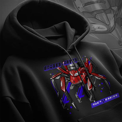 Can-Am Spyder F3 2019-24 Hoodie - Motorcycle Sweatshirt for Riders