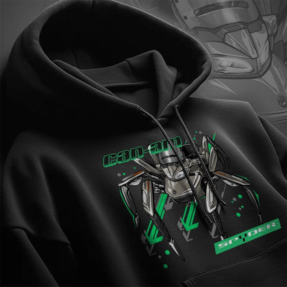 Can-Am Spyder F3 2019-24 Hoodie - Motorcycle Sweatshirt for Riders