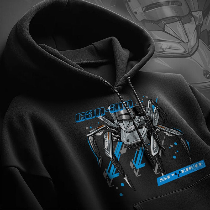 Can-Am Spyder F3 2019-24 Hoodie - Motorcycle Sweatshirt for Riders