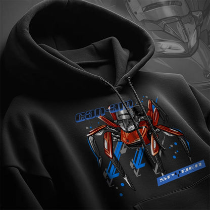 Can-Am Spyder F3 2019-24 Hoodie - Motorcycle Sweatshirt for Riders