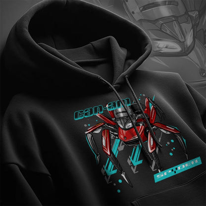 Can-Am Spyder F3 2019-24 Hoodie - Motorcycle Sweatshirt for Riders