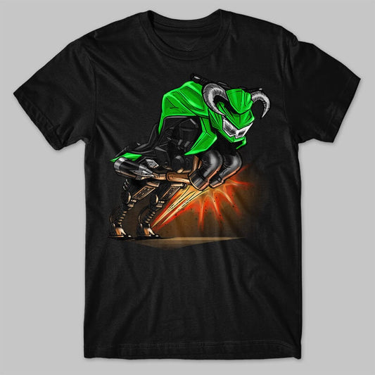 Kawasaki Z 750 Inspired T-Shirt - Motorcycle Tee Shirt for Riders