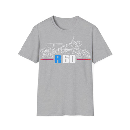 BMW R60 & R60/2 T-Shirt - Motorcycle Tee Shirt for Motorrad Riders