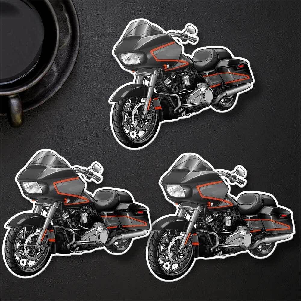 Harley Road Glide Special FLTRXS 2022 Stickers - Set of 3 Biker Motorcycle Decals