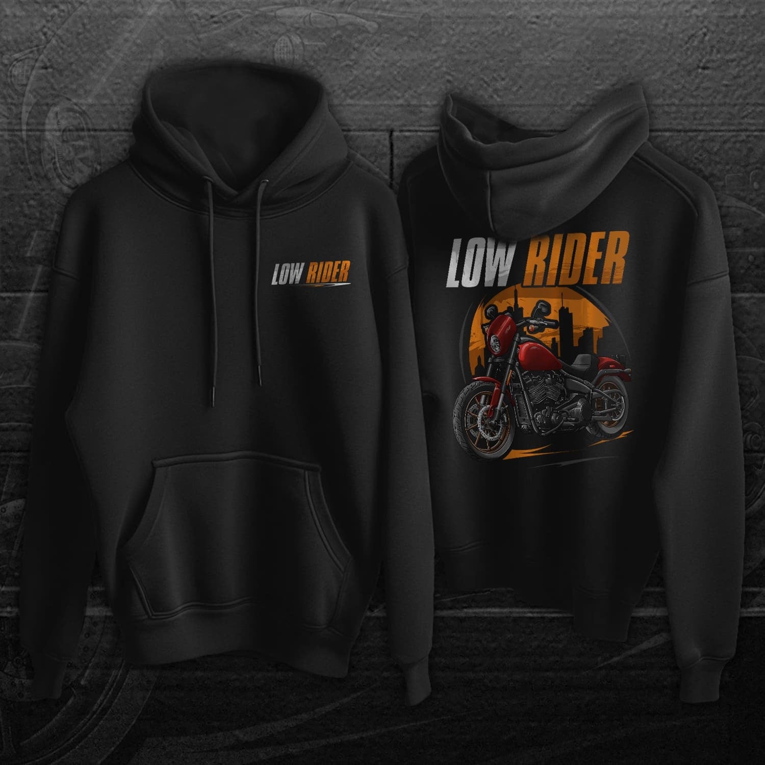 Harley Low Rider S Hoodies - Biker Motorcycle Sweatshirt