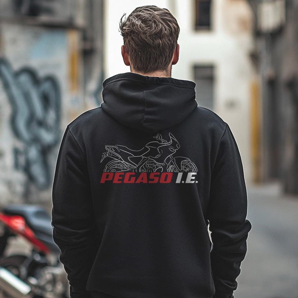 Aprilia Pegaso I.E. Inspired Hoodie - Motorcycle Sweatshirt for Riders