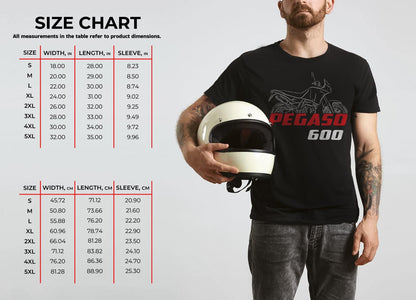 Aprilia Pegaso 600 Inspired T-Shirt - Motorcycle Tee Shirt for Riders