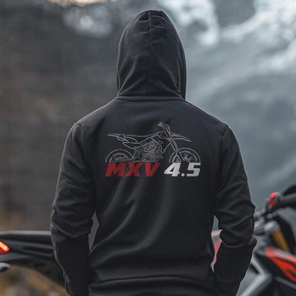Aprilia MXV 4 Inspired Hoodie - Motorcycle Sweatshirt for Riders