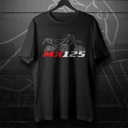 Aprilia MX 125 Inspired T-Shirt - Motorcycle Tee Shirt for Riders
