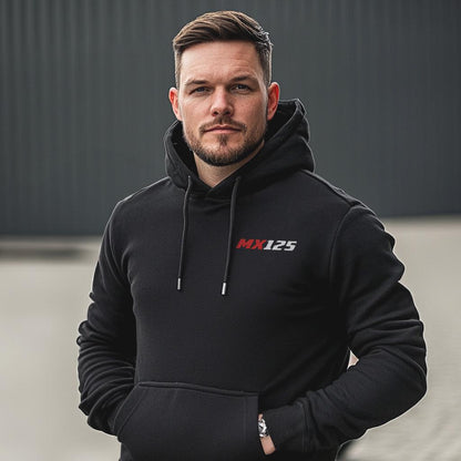Aprilia MX 125 Inspired Hoodie - Motorcycle Sweatshirt for Riders