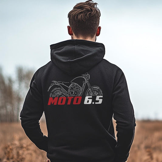 Aprilia Moto 6 Inspired Hoodie - Motorcycle Sweatshirt for Riders