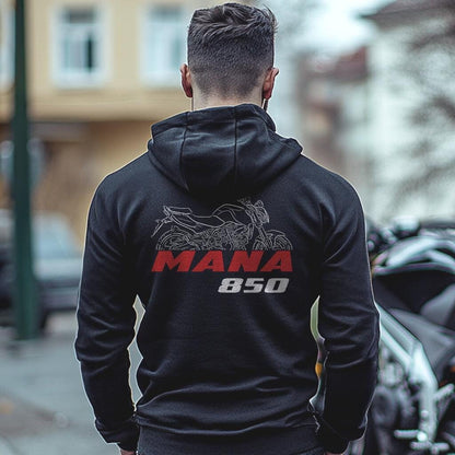 Aprilia Mana 850 Inspired Hoodie - Motorcycle Sweatshirt for Riders