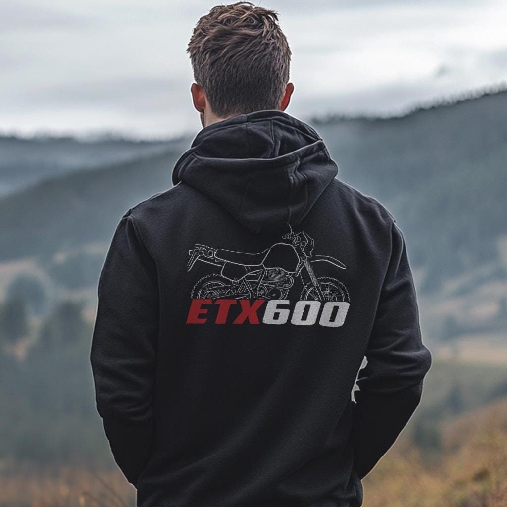 Aprilia ETX 600 Inspired Hoodie - Motorcycle Sweatshirt for Riders