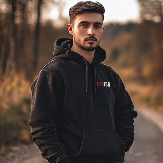 Aprilia ETX 150 Inspired Hoodie - Motorcycle Sweatshirt for Riders