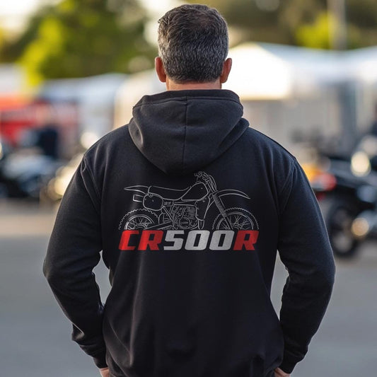 Honda CR500R Inspired Hoodie - Motorcycle Sweatshirt