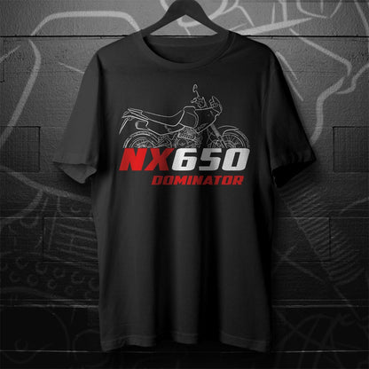 Honda NX650 Dominator Inspired T-Shirt - Motorcycle Tee Shirt for Riders