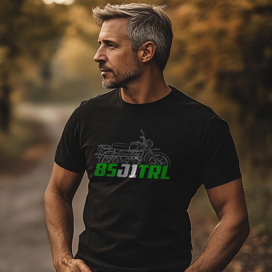 Kawasaki 85 J1TRL 1966 - 1967 Inspired T-Shirt - Motorcycle Tee Shirt for Riders