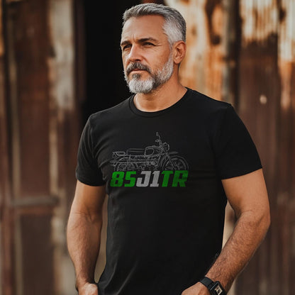 Kawasaki 85 J1TR 1966 - 1967 Inspired T-Shirt - Motorcycle Tee Shirt for Riders