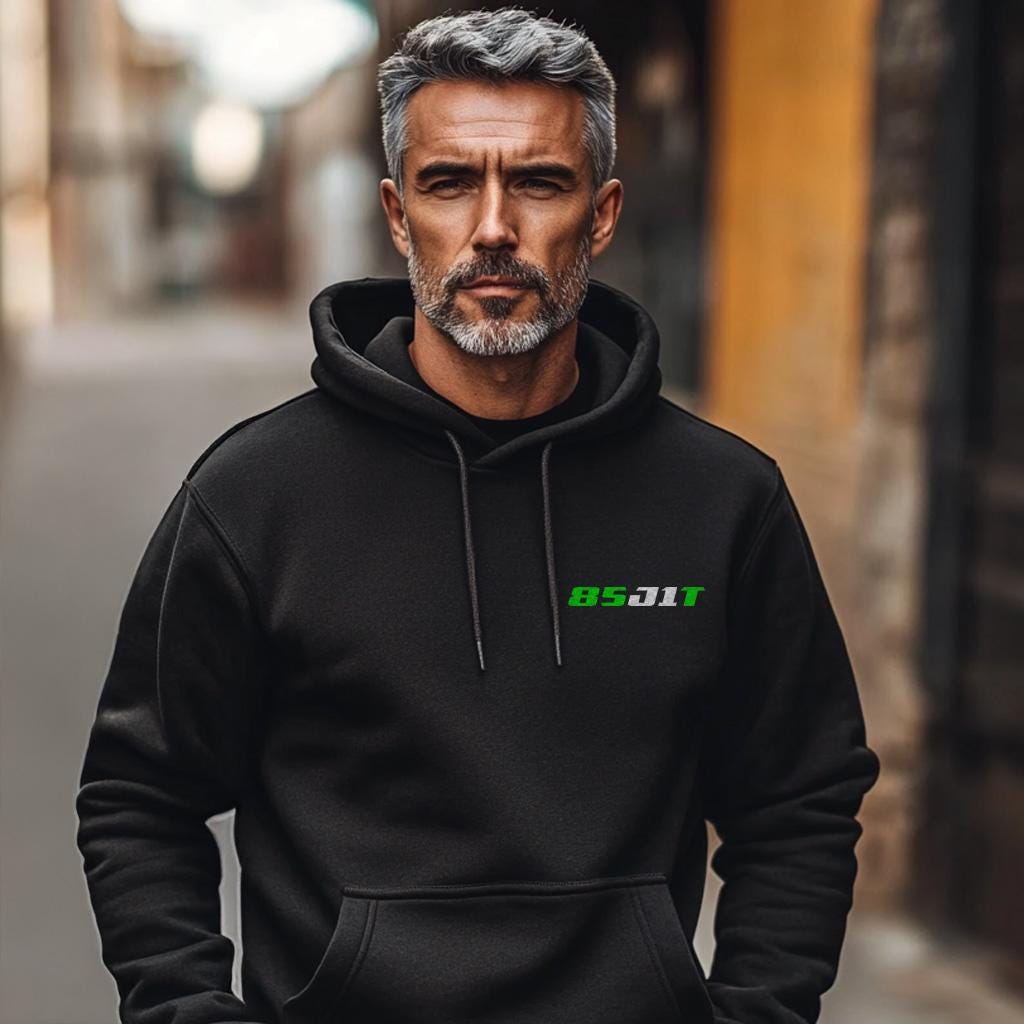 Kawasaki 85 J1T 1965 - 1967 Inspired Hoodie - Motorcycle Sweatshirt for Riders