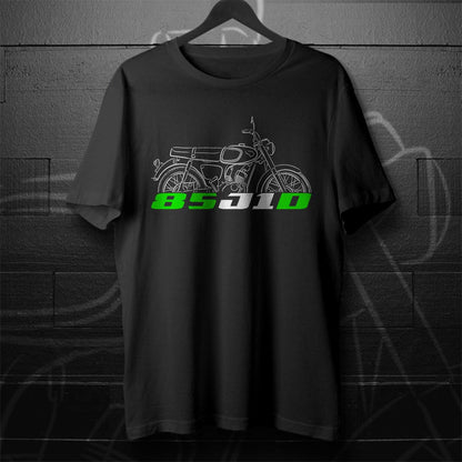 Kawasaki 85 J1D 1965 - 1968 Inspired T-Shirt - Motorcycle Tee Shirt for Riders