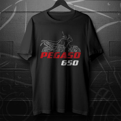 Aprilia Pegaso 650 Inspired T-Shirt - Motorcycle Tee Shirt for Riders