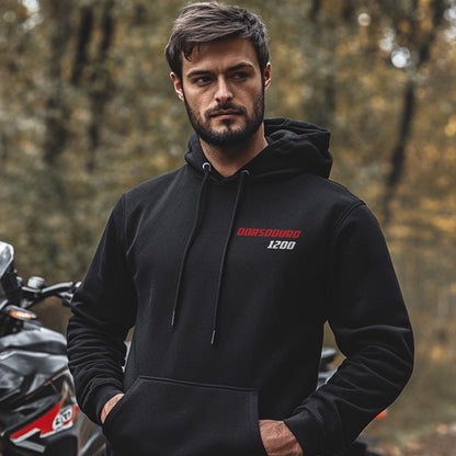 Aprilia Dorsoduro 1200 Inspired Hoodie - Motorcycle Sweatshirt for Riders
