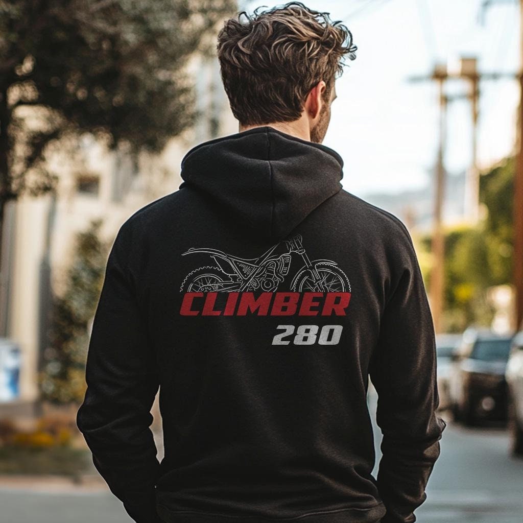 Aprilia Climber 280 Inspired Hoodie - Motorcycle Sweatshirt for Riders