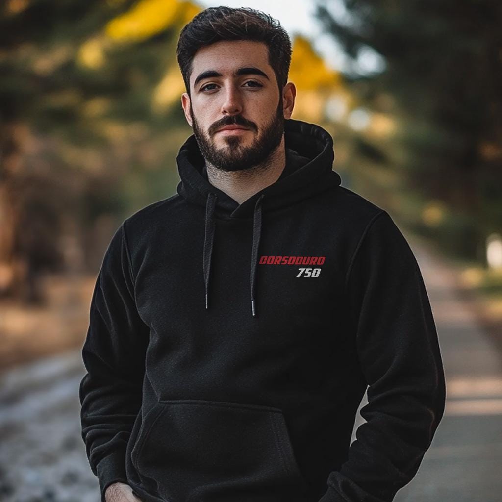 Aprilia Dorsoduro 750 Inspired Hoodie - Motorcycle Sweatshirt for Riders
