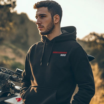 Aprilia Dorsoduro 900 Inspired Hoodie - Motorcycle Sweatshirt for Riders