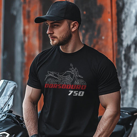 Aprilia Dorsoduro 750 Inspired T-Shirt - Motorcycle Tee Shirt for Riders