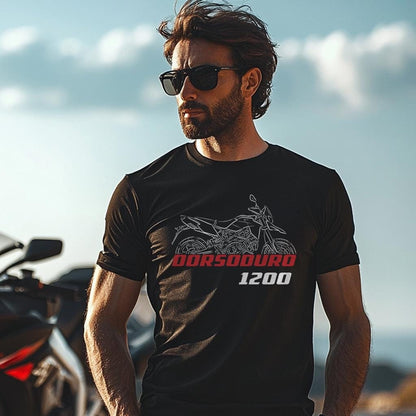Aprilia Dorsoduro 1200 Inspired T-Shirt - Motorcycle Tee Shirt for Riders
