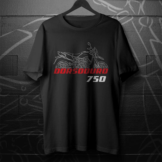 Aprilia Dorsoduro 750 Inspired T-Shirt - Motorcycle Tee Shirt for Riders