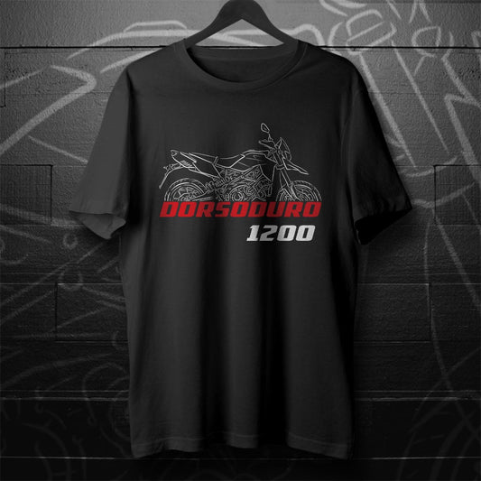 Aprilia Dorsoduro 1200 Inspired T-Shirt - Motorcycle Tee Shirt for Riders