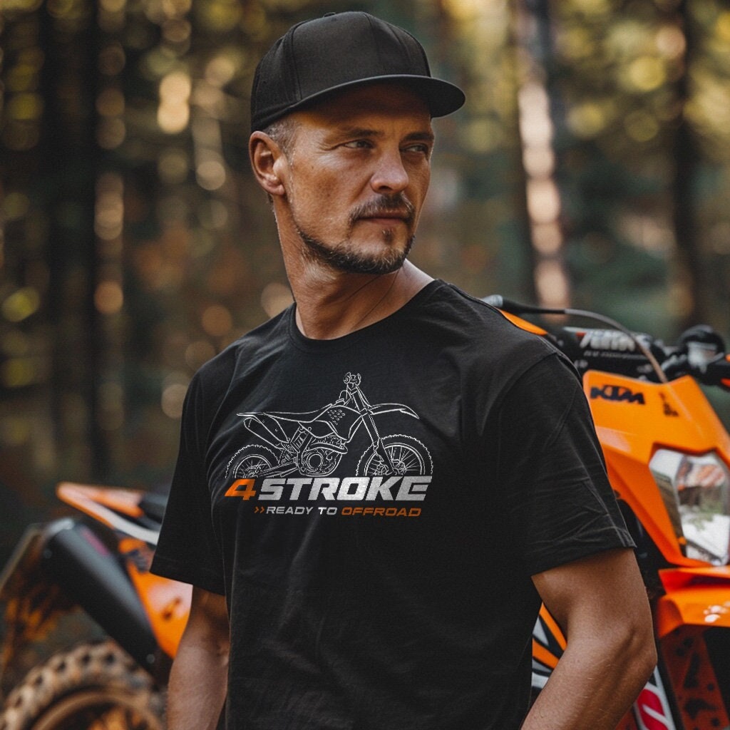 KTM 450 XC-F T-Shirt - Motorcycle Tee Shirt for Riders