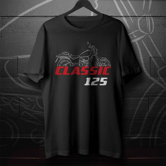 Aprilia Classic 125 Inspired T-Shirt - Motorcycle Tee Shirt for Riders