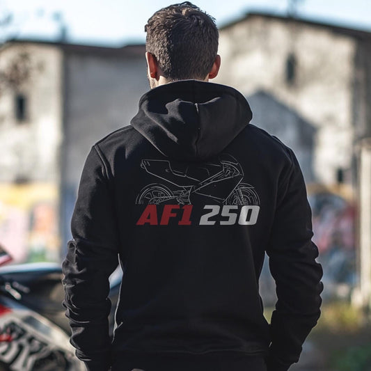 Aprilia AF1 250 Inspired Hoodie - Motorcycle Sweatshirt for Riders