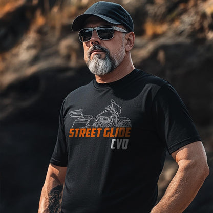 Harley-Davidson CVO Street Glide FLHXSE Inspired T-Shirt - Biker Motorcycle Tee Shirt